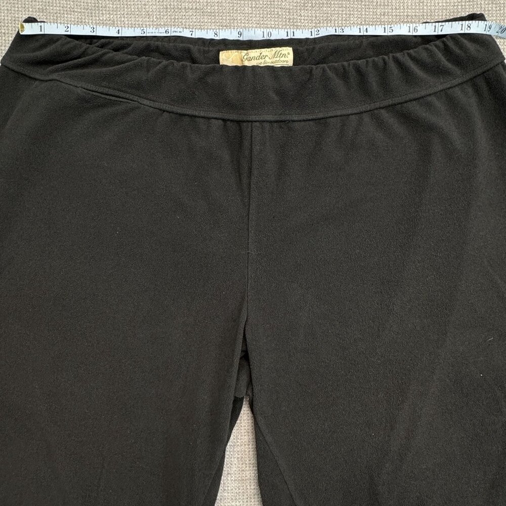 Gander Mountain Womens  Size 2X Fleece Pants Black Drawstring Waist Lounge Pants - Picture 8 of 13
